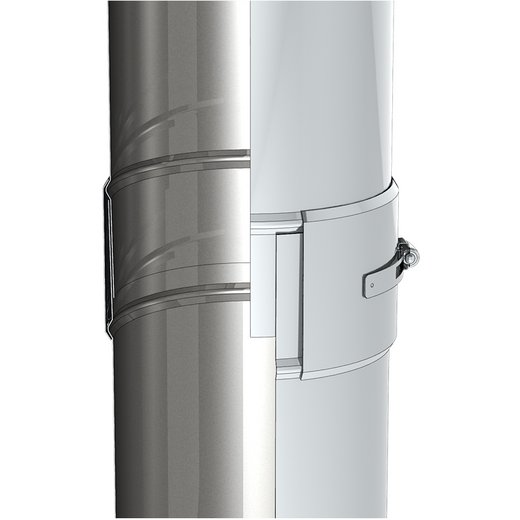 Edelstahlschornstein einwandig Jeremias EW-KL Detailbild Jeremias EW-KL